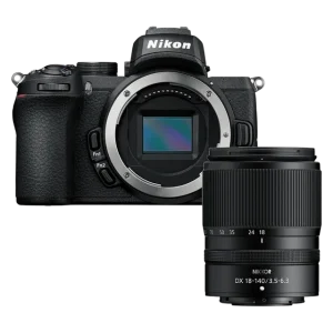 Nikon Z 50II 20.9MP Mirrorless Camera (18-140 mm Lens, 23.5 x 15.7 mm Sensor, TFT Touch Sensitive LCD